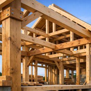 So erkennen Sie die beste Holzart für langlebige Hauskonstruktionen