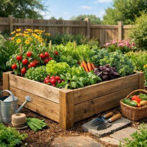 Holzideen für den Garten: Wie Hochbeete das Gärtnern erleichtern