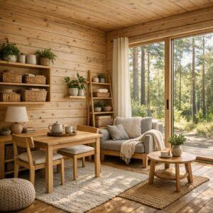 Praktische Tipps für mehr Ordnung in Ihrem Holzhaus-Alltag