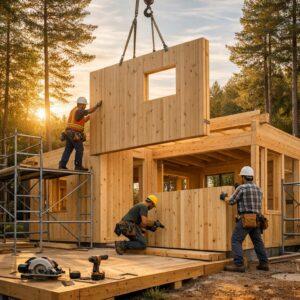 Optimale Bauausführung: So vermeiden Sie häufige Fehler beim Holzhausbau